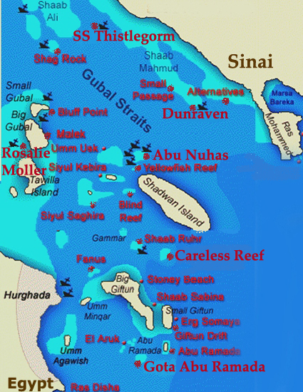 Hurghada North Wrecks<br>6 Days / 7 Nights<br>From Hurghada